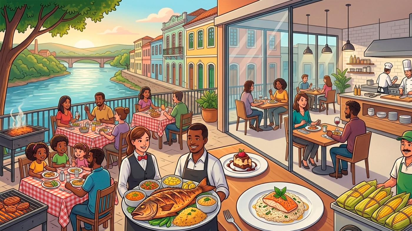 Melhores restaurantes de Piracicaba 2026: peixe, pamonha e gastronomia contempor�nea