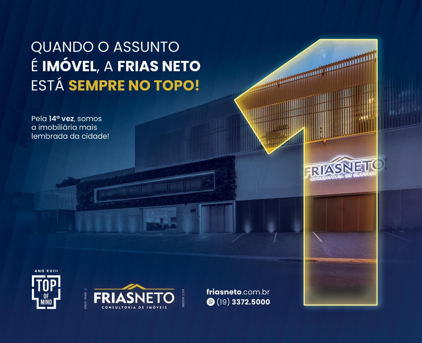 Top of Mind: Frias Neto � Eleita pela 14� Vez a Imobili�ria Mais Lembrada de Piracicaba
