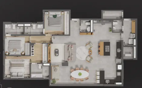imagem 4 - APARTAMENTO PROXIMO A ESALQ imagem 4 - APARTAMENTO PROXIMO A ESALQ